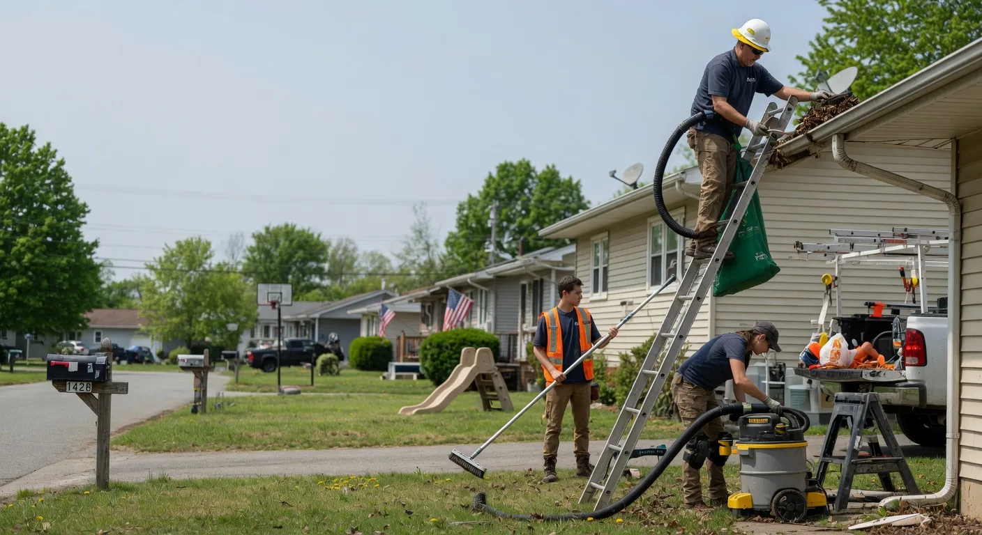 Gutter Installation in Belleville, WV near me